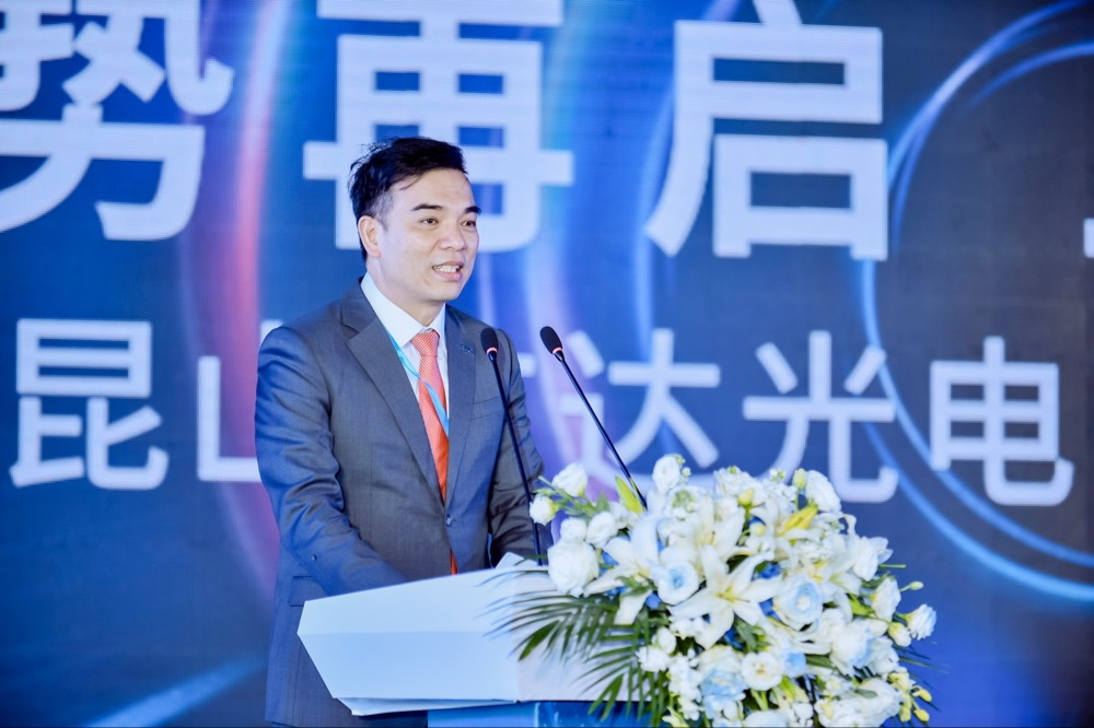 pg.ccm壹号官方版执行长暨总经理柯富仁于启用仪式致词